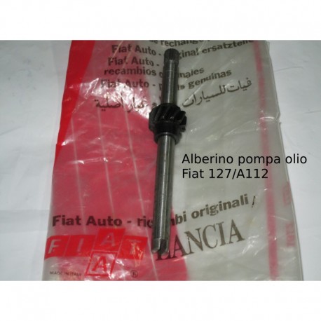 Alberino pompa olio Fiat 127/A112