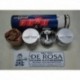 Serie pistoni completi maggiorati + 0,4 Fiat 128 1100 cc
