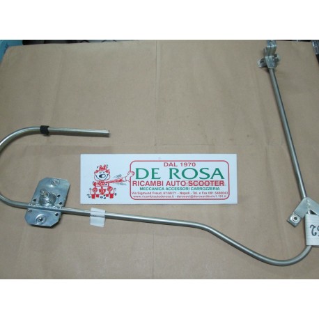 Meccanismo alzavetro sx Fiat 128 4P.