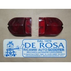 Plastiche fanalini post. rosso Fiat 1300